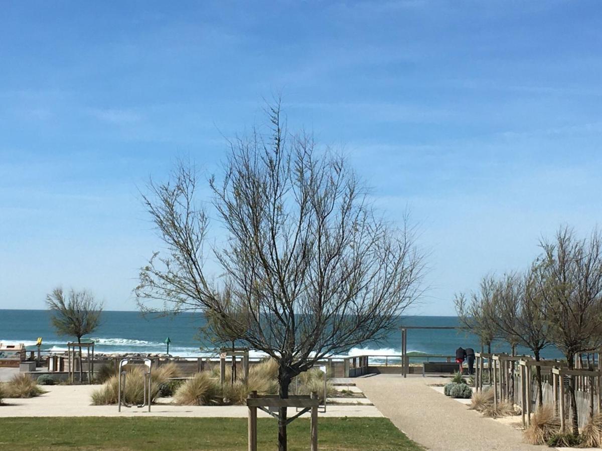 Appartement La Corniche Vue Ocean Mimizan-Plage Eksteriør bilde