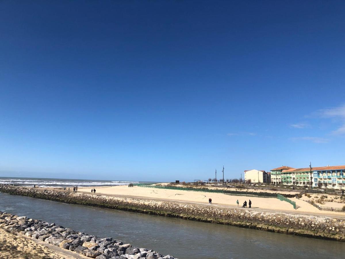 Appartement La Corniche Vue Ocean Mimizan-Plage Eksteriør bilde